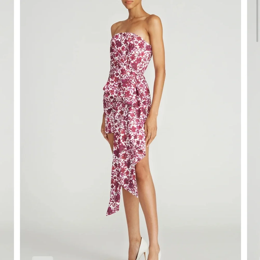 AMUR LEITH STRAPLESS DRESS - Picture 3 of 6